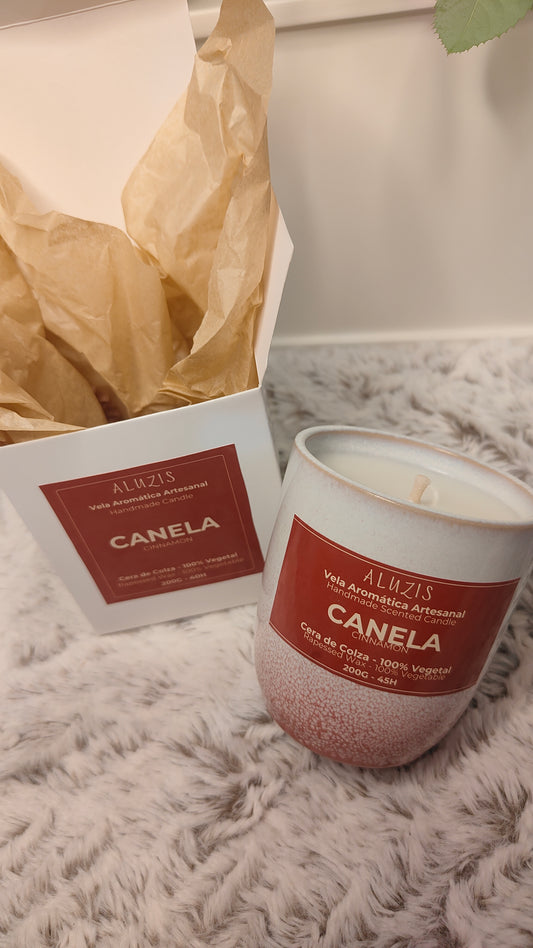 Vela em copo de Cerâmica - 200g